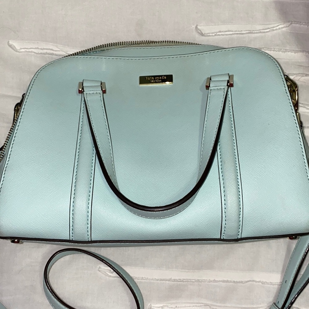 Mint green kate spade purse